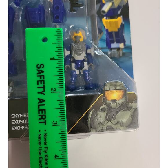 Mega Construx HALO Pro Builders SKYFIRE EXOSUIT FiGURE 81 pcs - Box Damage - Picture 10 of 12